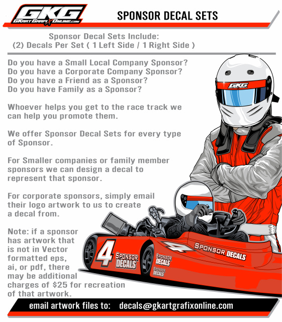 GKG SPONSOR DECAL SET 1